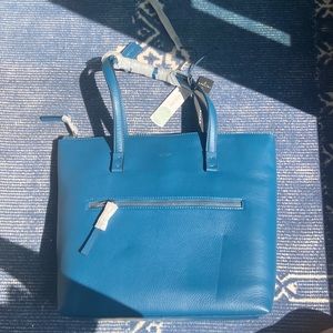 T Tahari Kat Leather Tote